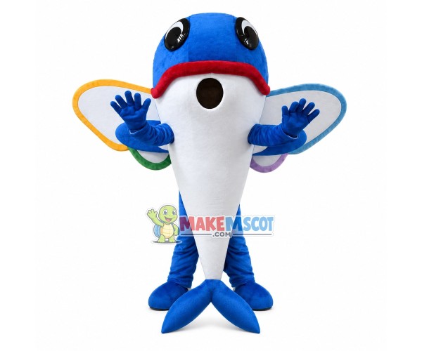 Customized Mild Whale Mascot Costume
