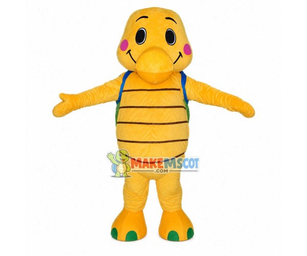 Baby Dinosaur With Big Nose Mascot Costume Baby Dinosaur With Big Nose Mascot Costume