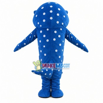 White Spotted Ugly Catfish Mascot Costume