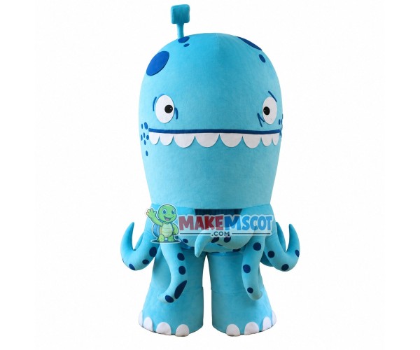 Big Octopus With Flexible Tentacles Mascot Costume Big Octopus With Flexible Tentacles Mascot Costume