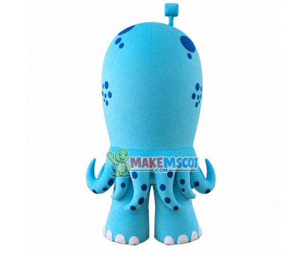 Big Octopus With Flexible Tentacles Mascot Costume Big Octopus With Flexible Tentacles Mascot Costume