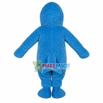 Free Happy Dolphin Mascot Costume Free Happy Dolphin Mascot Costume