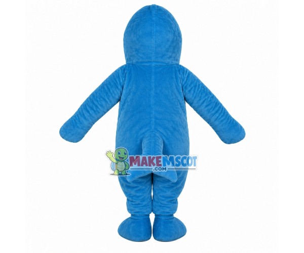 Free Happy Dolphin Mascot Costume