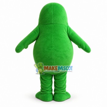 The Lost Green Little Sea Lion Mascot Costume The Lost Green Little Sea Lion Mascot Costume