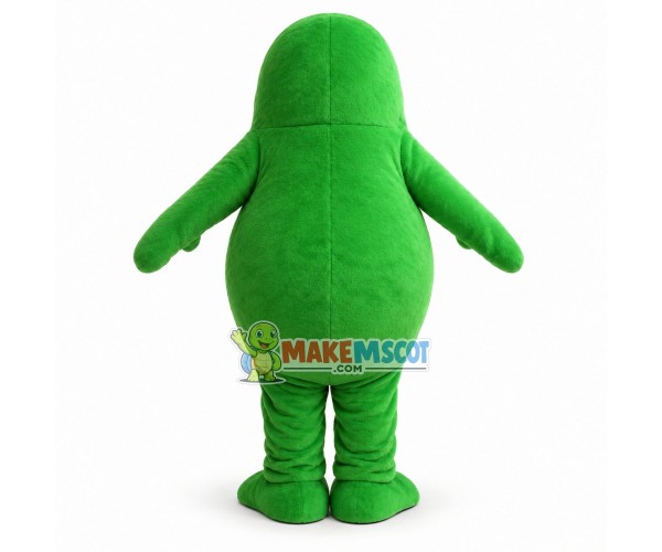 The Lost Green Little Sea Lion Mascot Costume The Lost Green Little Sea Lion Mascot Costume