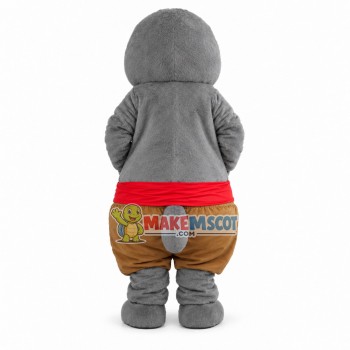 Surprised Seal In The Fat Shorts Mascot Costume Surprised Seal In The Fat Shorts Mascot Costume