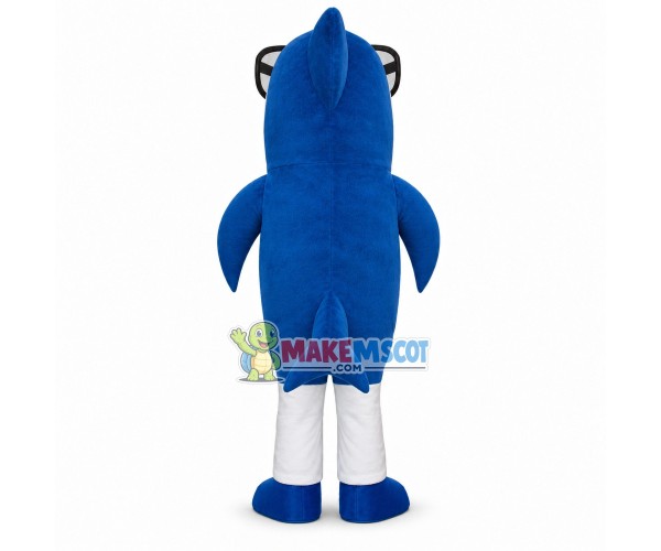 Dainty Gentleman Shark Mascot Costume