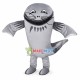 Gray Sea Lion With Smile Face Mascot Costume Gray Sea Lion With Smile Face Mascot Costume
