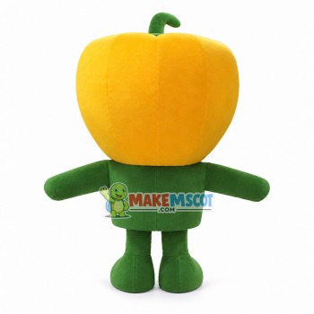 Bell Pepper of The Restaurant Mascot Costume Bell Pepper of The Restaurant Mascot Costume