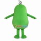 Long Striped Green Winter Melon Mascot Costume Long Striped Green Winter Melon Mascot Costume