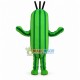Thriving Long Cactus Mascot Costume Thriving Long Cactus Mascot Costume