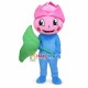 Bud Doll Holding Lotus Leaf Mascot Costume