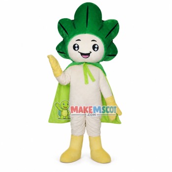 Chinese Cabbage Doll In The Cloak Mascot Costume Chinese Cabbage Doll In The Cloak Mascot Costume