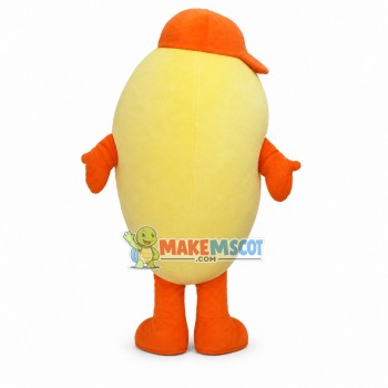 Big Mango In The Cap Mascot Costume Big Mango In The Cap Mascot Costume