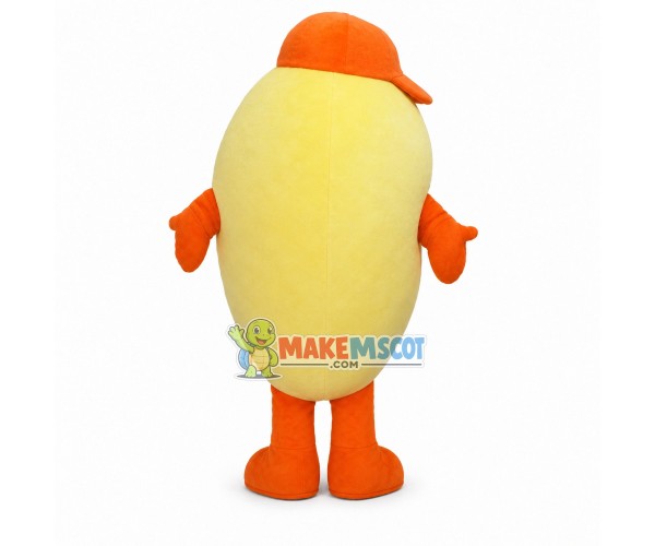 Big Mango In The Cap Mascot Costume Big Mango In The Cap Mascot Costume