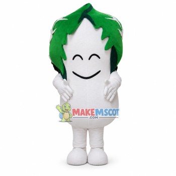 Verdant Chinese Cabbage Mascot Costume