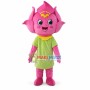 Blooming Pink Rose Flower Mascot Costume