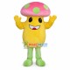Soft Colorful Mushroom Mascot Costume Soft Colorful Mushroom Mascot Costume