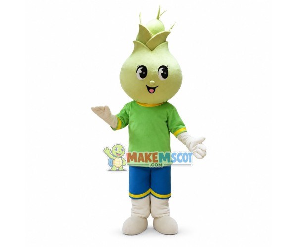 Customized Tender Bamboo Shoot Mascot Costume Customized Tender Bamboo Shoot Mascot Costume
