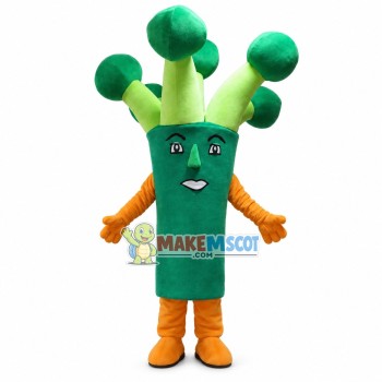 Thick Green Bean Sprouts Mascot Costume