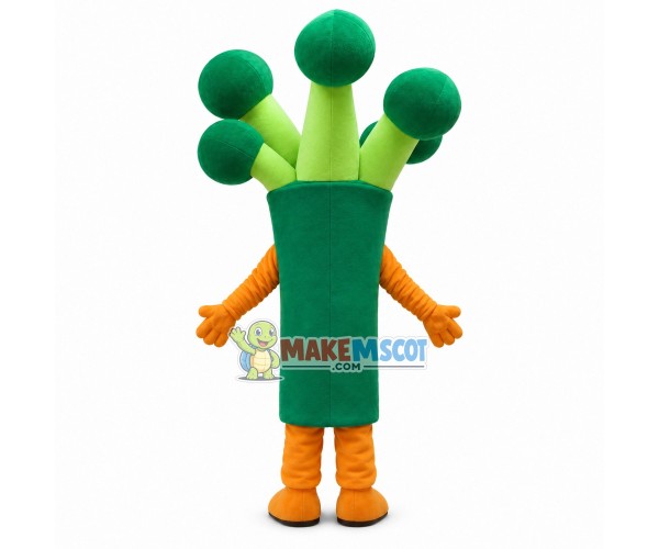 Thick Green Bean Sprouts Mascot Costume