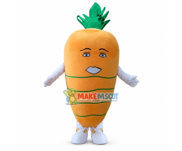 Vitamin-rich Large Carrot Mascot Costume Vitamin-rich Large Carrot Mascot Costume