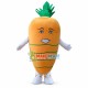 Vitamin-rich Large Carrot Mascot Costume