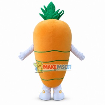 Vitamin-rich Large Carrot Mascot Costume Vitamin-rich Large Carrot Mascot Costume