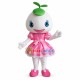 Bright Cartoon Mimosa Doll Mascot Costume Bright Cartoon Mimosa Doll Mascot Costume