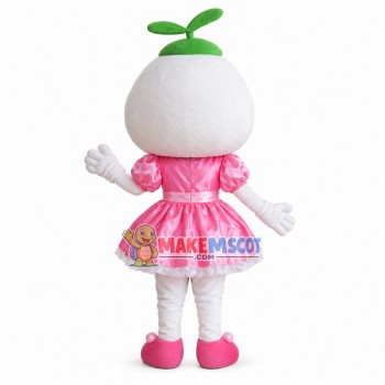 Bright Cartoon Mimosa Doll Mascot Costume