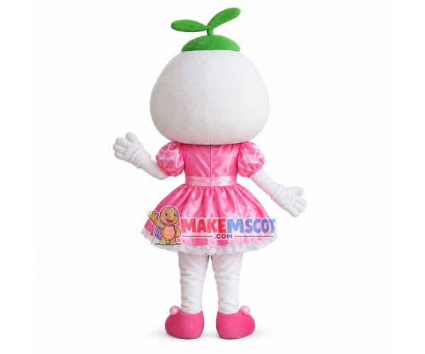 Bright Cartoon Mimosa Doll Mascot Costume Bright Cartoon Mimosa Doll Mascot Costume