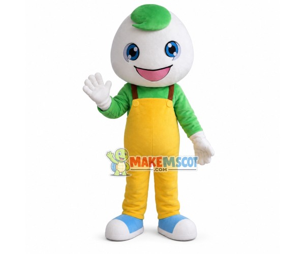 Bright Cartoon Mimosa Doll Mascot Costume Bright Cartoon Mimosa Doll Mascot Costume