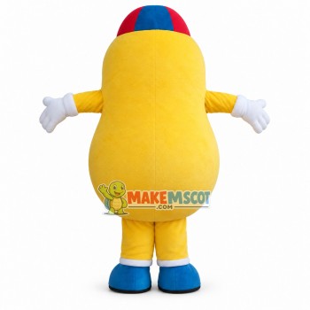 Washed Big Potato Cartoon Mascot Costume Washed Big Potato Cartoon Mascot Costume