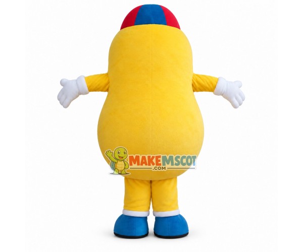 Washed Big Potato Cartoon Mascot Costume Washed Big Potato Cartoon Mascot Costume
