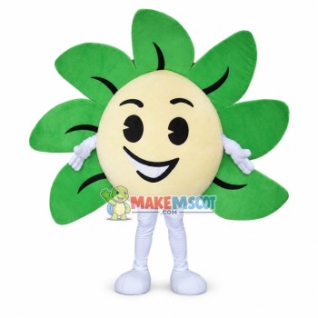 Splendid Sunflower In Full Bloom Mascot Costume