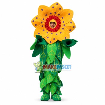 Upgraded Version Leafy Bright Flower Mascot Costume