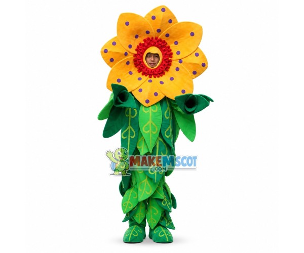 Upgraded Version Leafy Bright Flower Mascot Costume