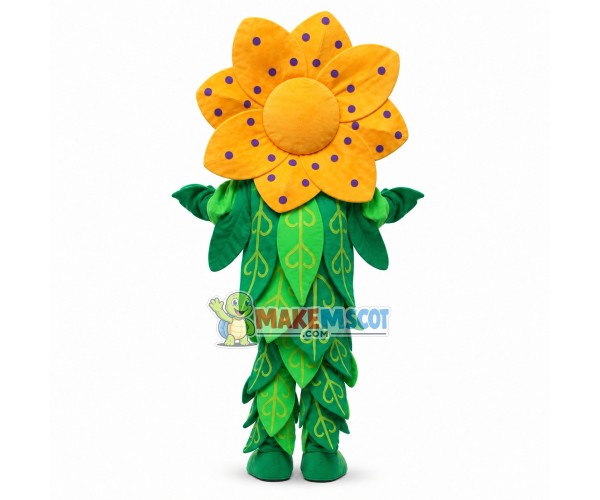 Upgraded Version Leafy Bright Flower Mascot Costume