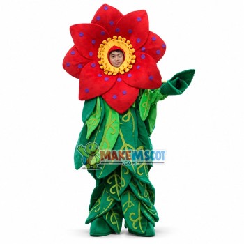 Upgraded Version Leafy Bright Flower Mascot Costume Upgraded Version Leafy Bright Flower Mascot Costume
