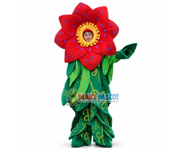 Upgraded Version Leafy Bright Flower Mascot Costume