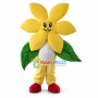 Adult Yellow Flower Mascot Costume