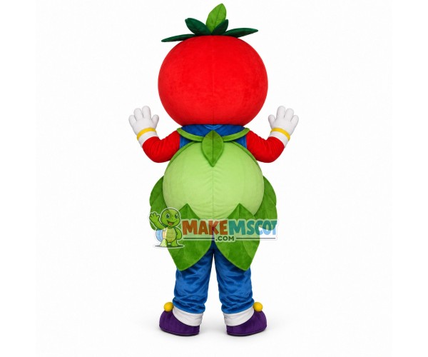 Tomato Doll Carrying Cabbage Mascot Costume