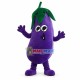 Crumpled Purple Eggplant Mascot Costume