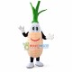 Peeled Clean Waxy Corn Mascot Costume Peeled Clean Waxy Corn Mascot Costume