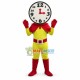 Super Wall Clock Doll Mascot Costume Super Wall Clock Doll Mascot Costume