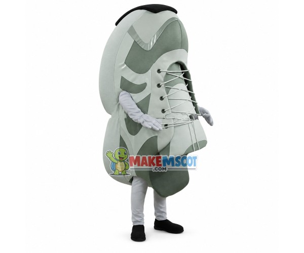 Thick-soled Off-white Sneakers Mascot Costume Thick-soled Off-white Sneakers Mascot Costume