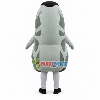 Thick-soled Off-white Sneakers Mascot Costume Thick-soled Off-white Sneakers Mascot Costume