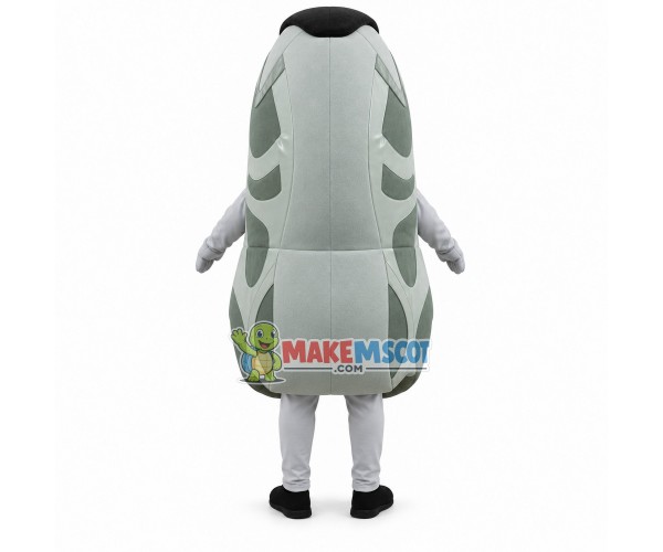Thick-soled Off-white Sneakers Mascot Costume Thick-soled Off-white Sneakers Mascot Costume