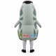 Thick-soled Off-white Sneakers Mascot Costume Thick-soled Off-white Sneakers Mascot Costume