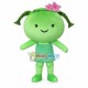 Spring Doll With Peach Blossom Mascot Costume Spring Doll With Peach Blossom Mascot Costume